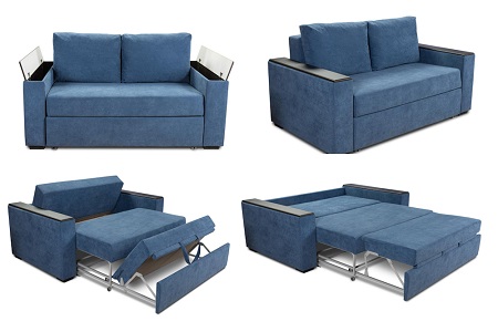 Различные типы обивки диванов и механизмы их раскладывания для удобства использования